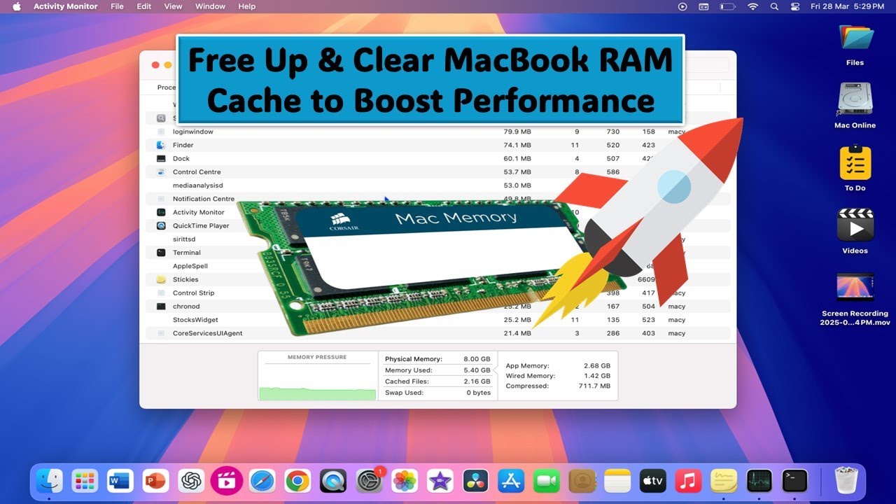 How to Free Up & Clear MacBook RAM Cache to Boost Performance