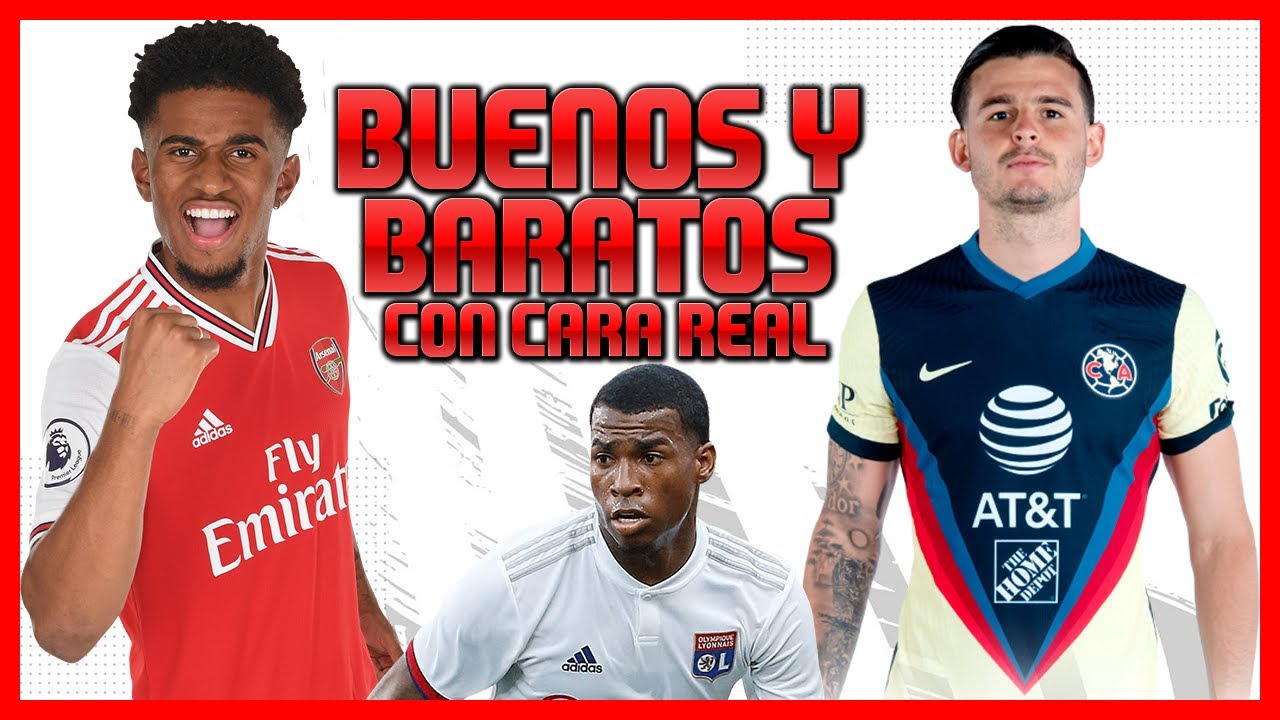 JUGADORES BARATOS con CARA ESCANEADA para MODO CARRERA en FIFA 21
