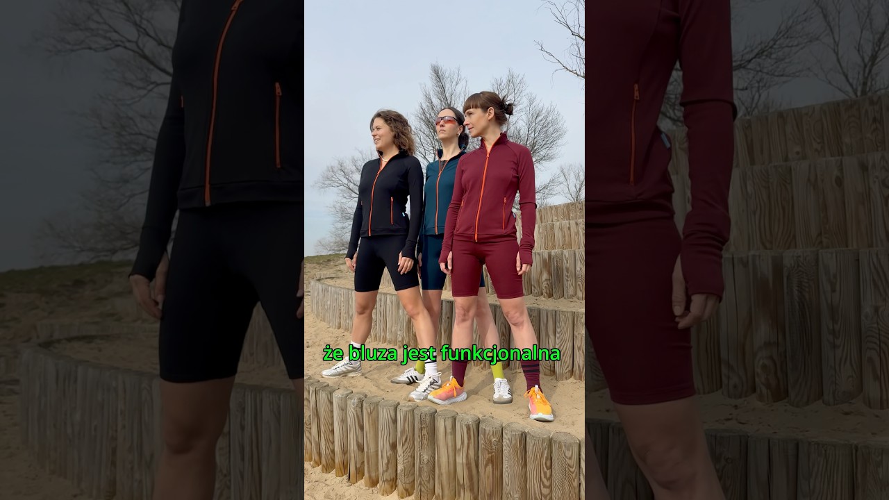 Bluza sportowa 100% MERINO