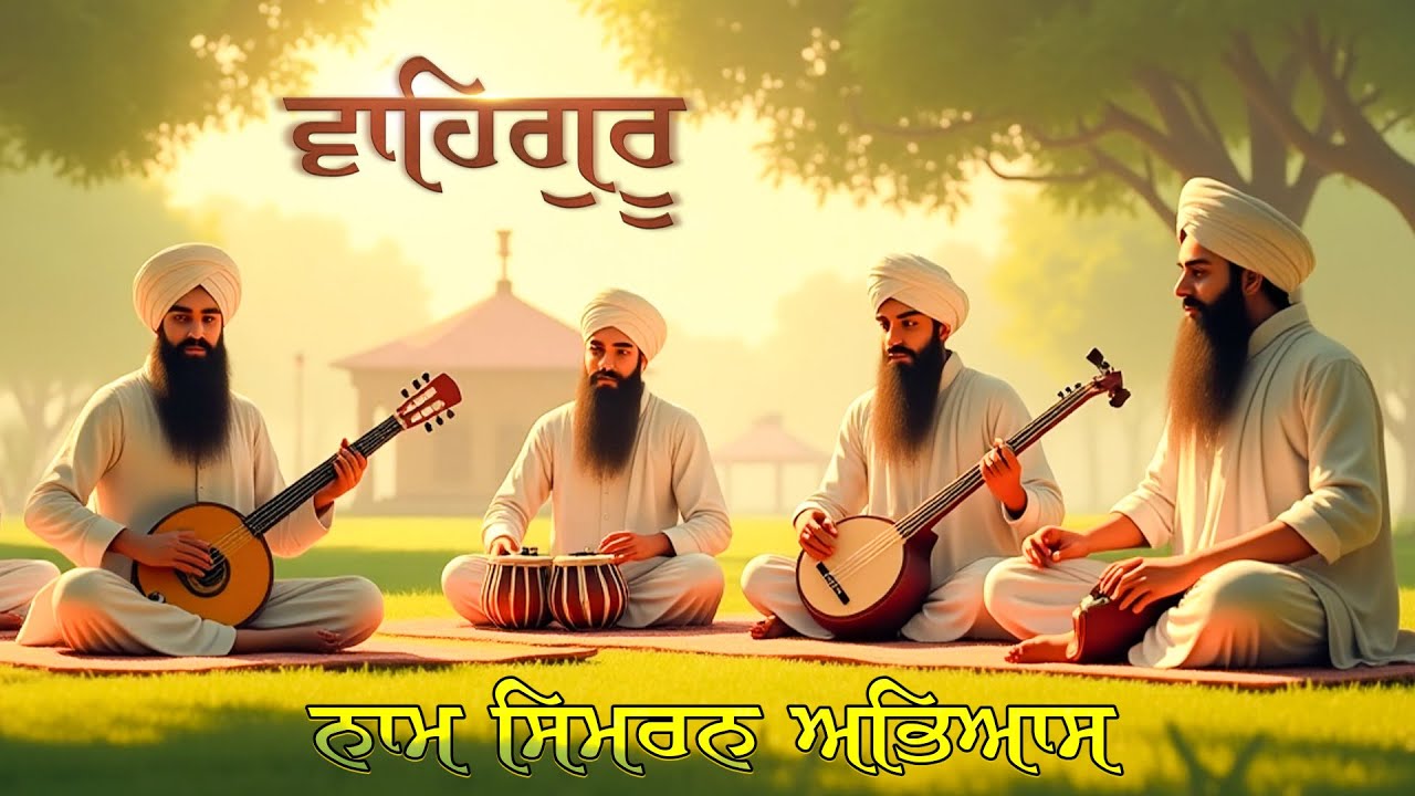 WAHEGURU NAAM SIMRAN ABHIYAS | Students- Gurdwara Prabh Milne Ka Chao Moga | Bhai Dilpreet Singh Ji3