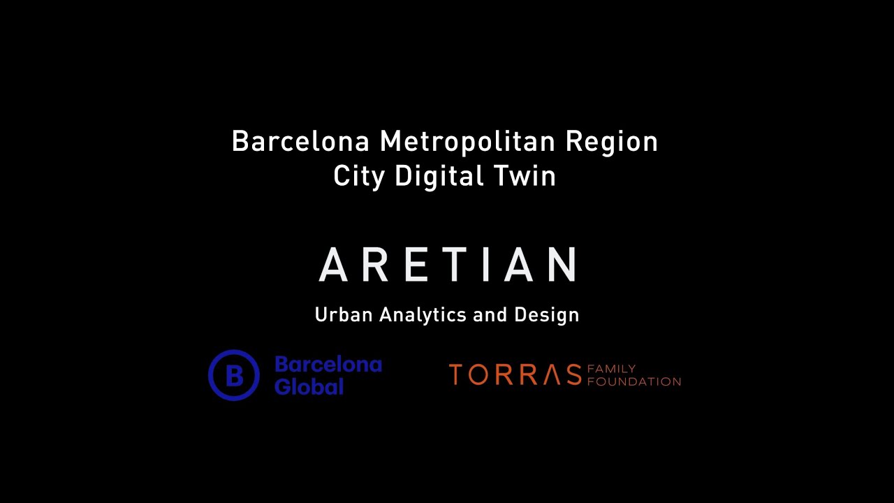Aretian City Digital Twin: the Barcelona Metropolitan Region advanced urbanism platform