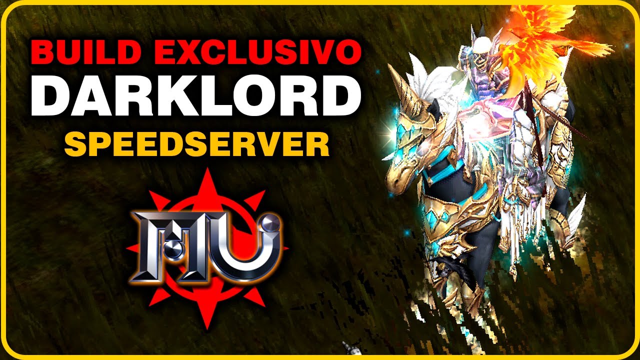 ¡EL BUILD DEFINITIVO del DARKLORD para SPEEDSERVER! ✨| Guía RÁPIDA, FUERTE y LETAL 💀| MU ONLINE S19🔥