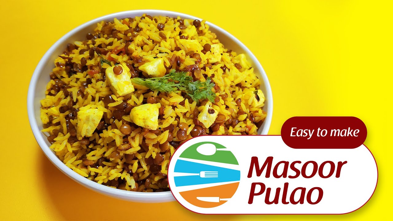प्रोटीन आणि फायबर रिच अक्खा मसूर पुलाव Protein & fibre rich masoor pulao recipe
