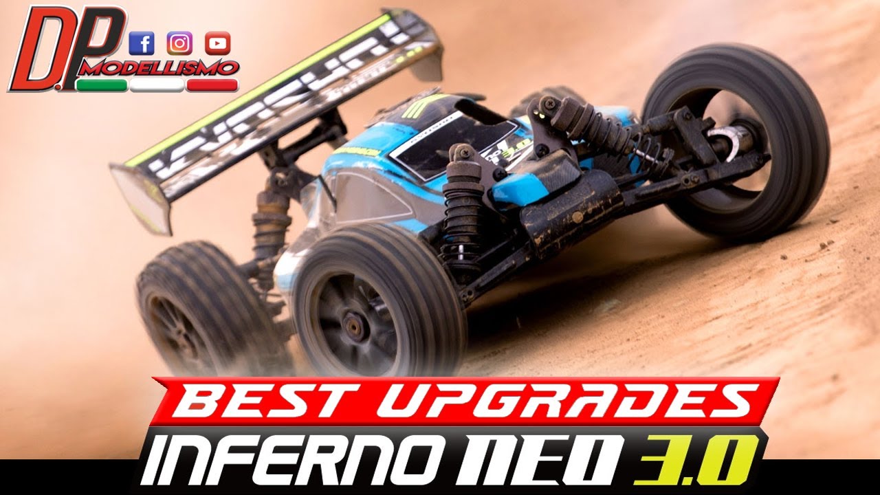 Kyosho Inferno Neo 3.0 - 1/8 buggy RC - BEST UPGRADES !