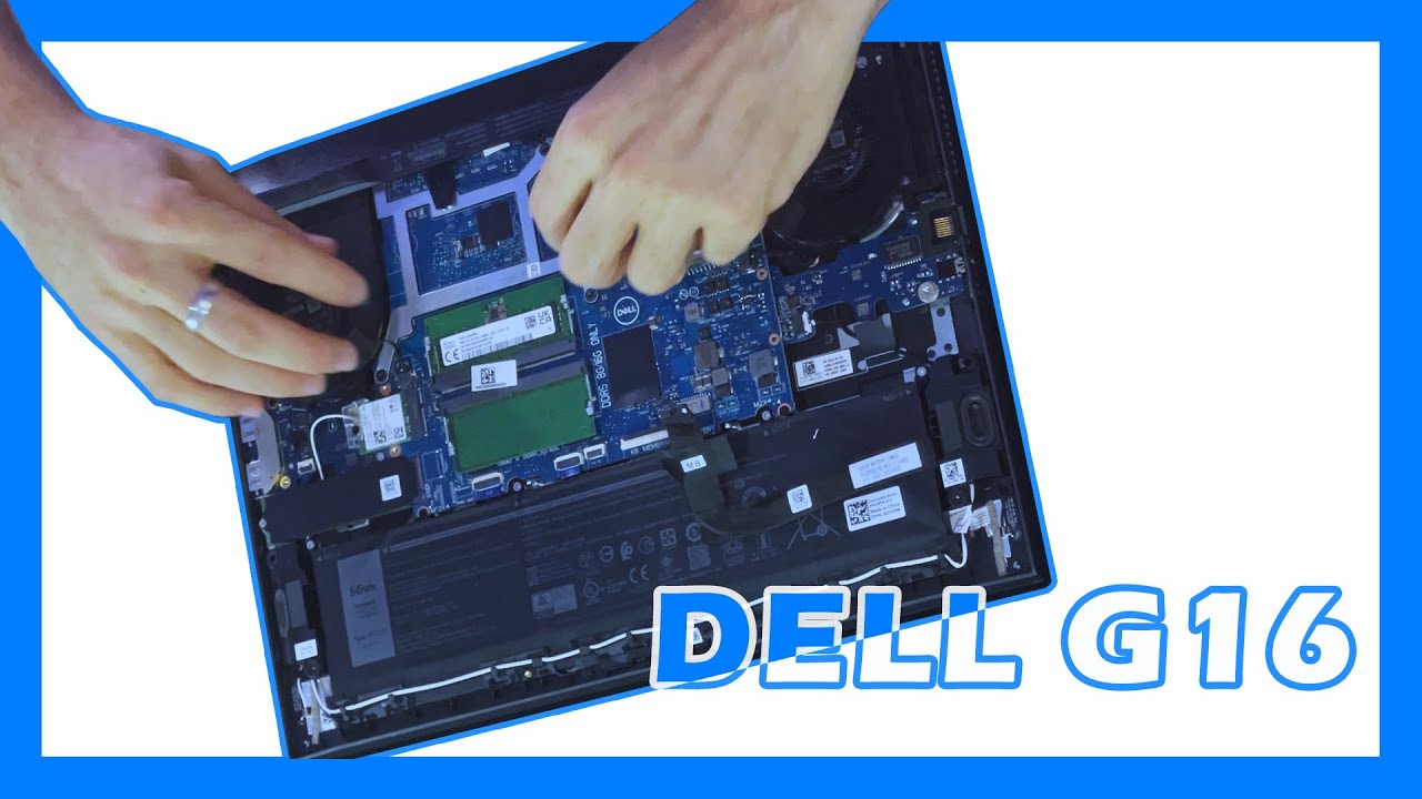 ¡No le hagas mantenimiento a tu Dell G16 sin antes ver este video!