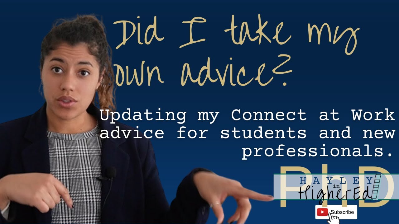 Updating my networking and workplace connection advice for 2024