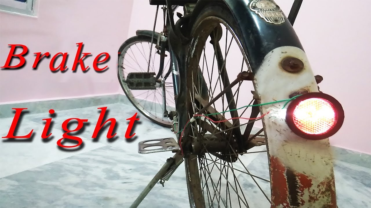 How to make Cycle Brake light very easy