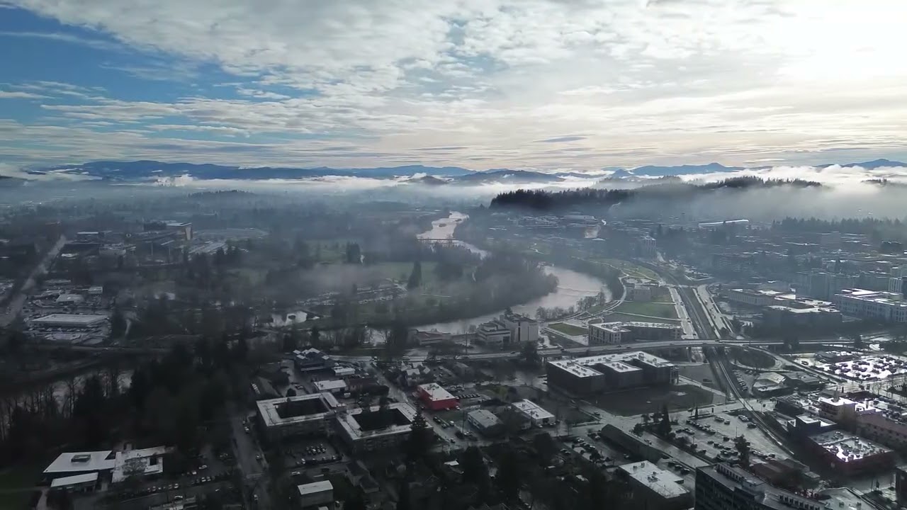 Drone Over Eugene