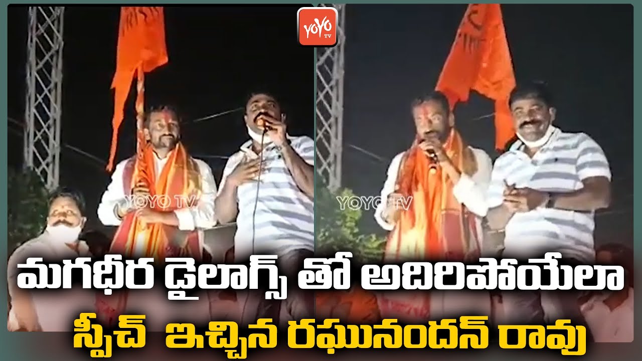 BJP Raghunandan Rao After Winning In Dubbaka Election | Raghunandhan Victory In Dubbaka | YOYO TV