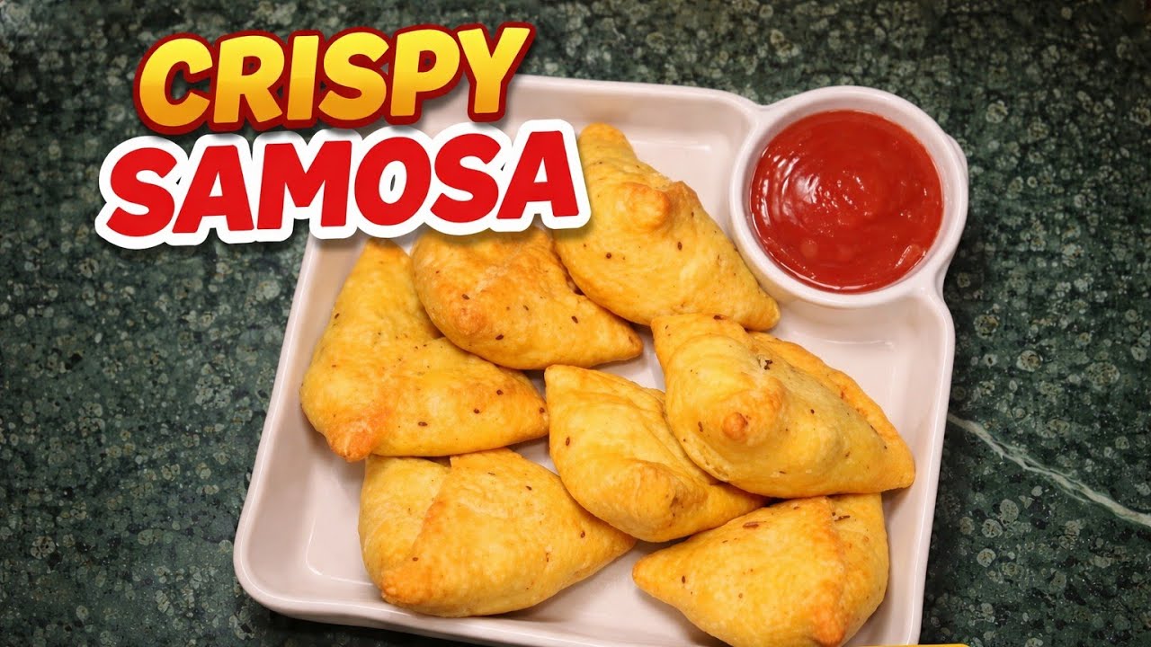 Crispy aur tasty samosa ghar par kaise banaye 😋| step by step recipe