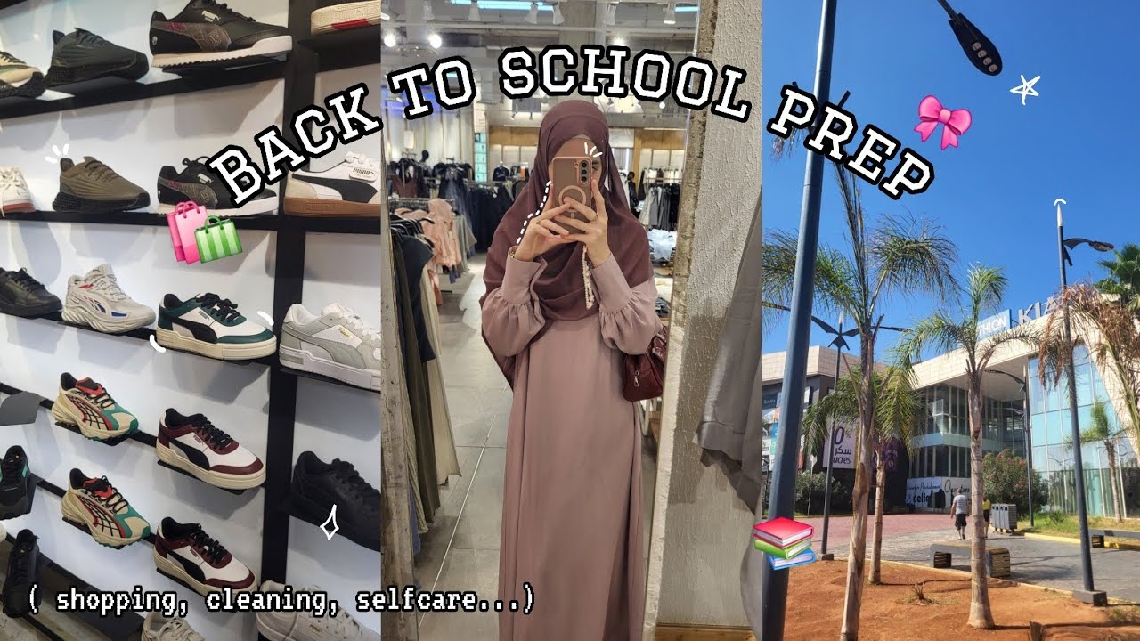 Back to school preparation 🛍📚