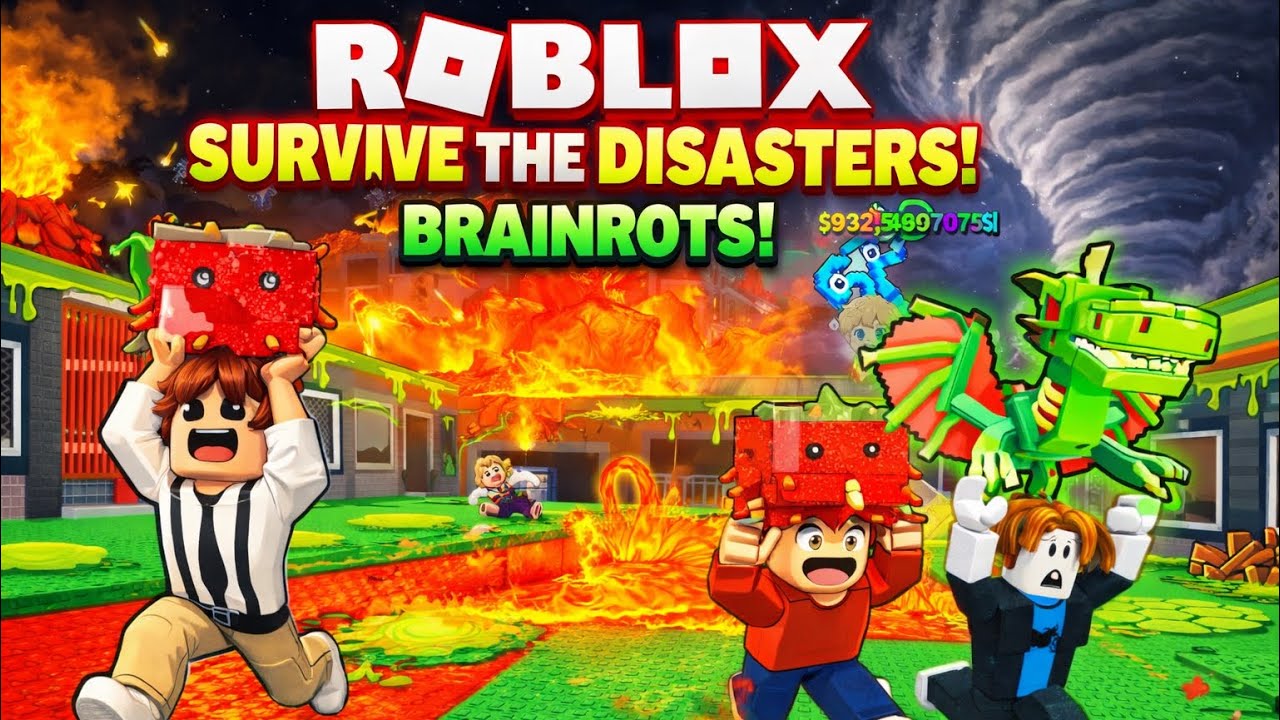 I stole celestial brainrots in survive disaster for brainrots