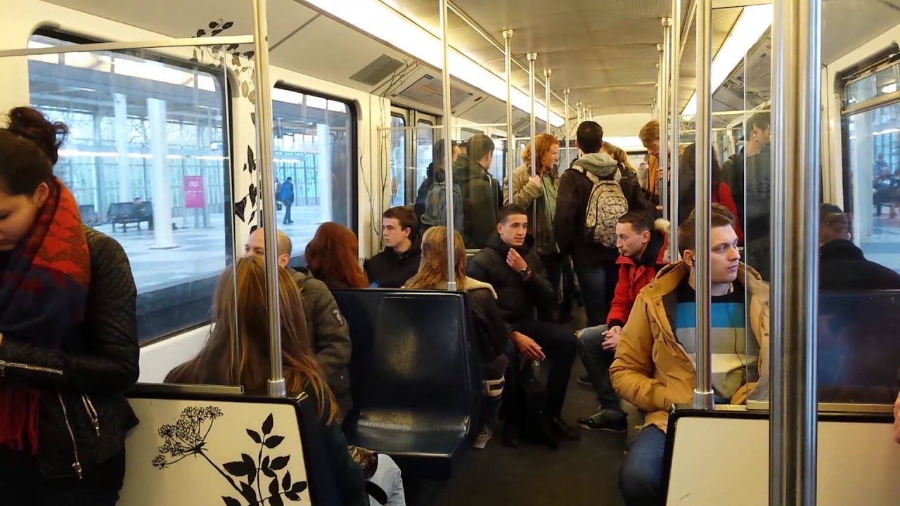 GVB Metro M3 (40) rit op lijn 54 tussen Spaklerweg en Wibautstraat