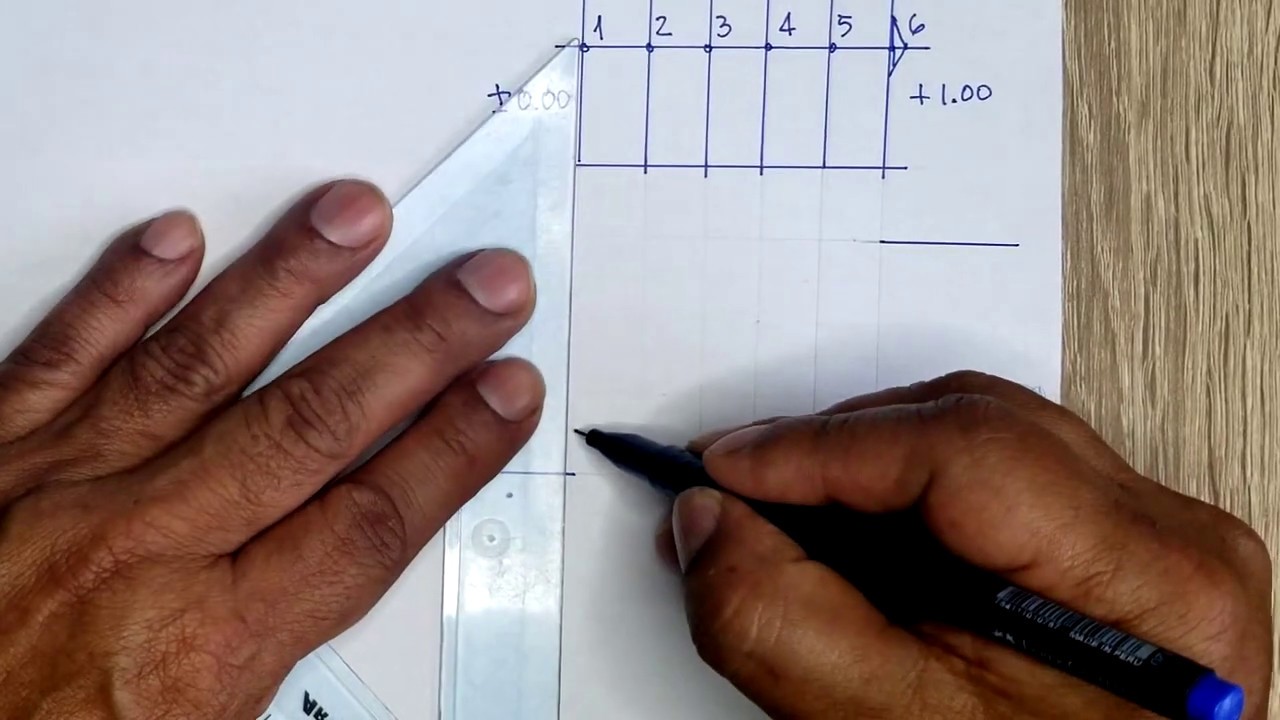 Tutorial || Cómo dibujar la elevación de una escalera