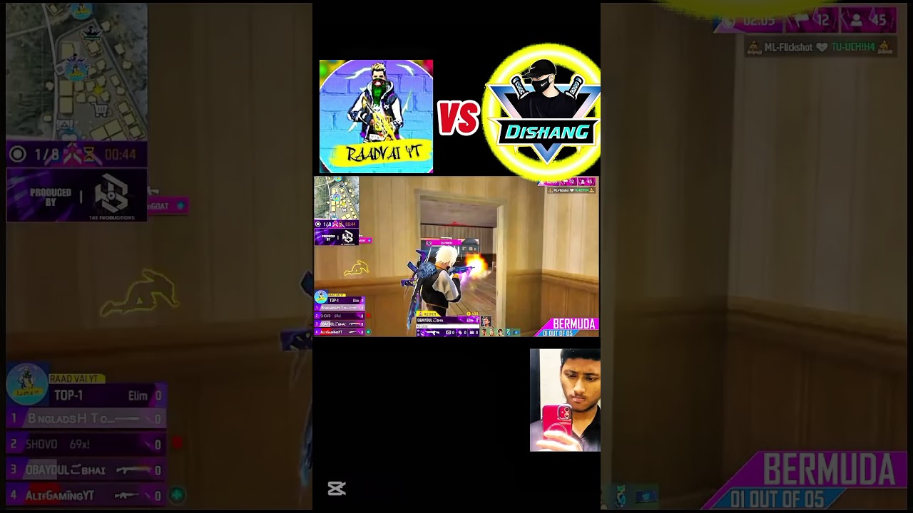 BD TOP 1 VS DISHAN GAMING || Who Win This Match? ||