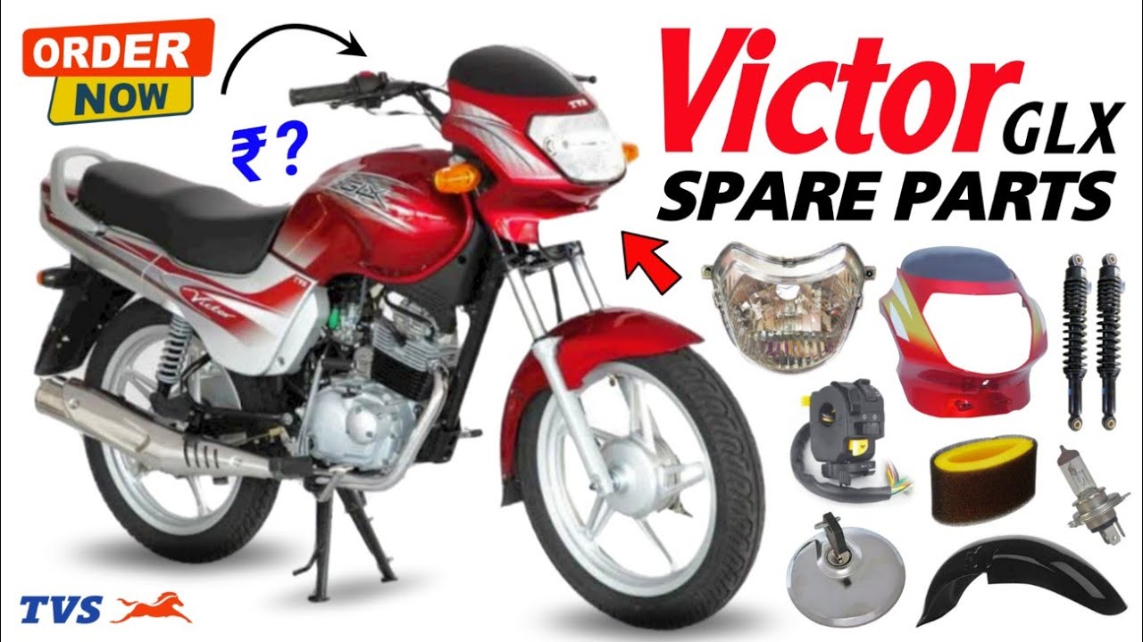 TVS Victor GLX Spare Parts Price List 🤍🔥 • Online Shopping All India Delivery 🚚🇮🇳 +91 98932 35053
