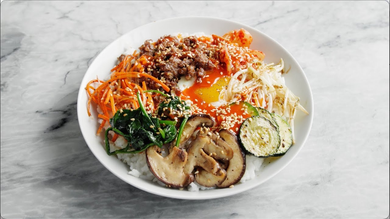 Quick Korean Bibimbap