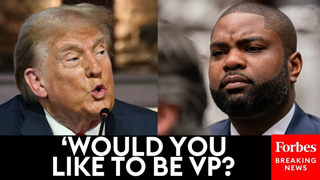 BREAKING NEWS  Former President Donald Trump Floats Rep  Byron Donalds For VP Spot At Campaign Event