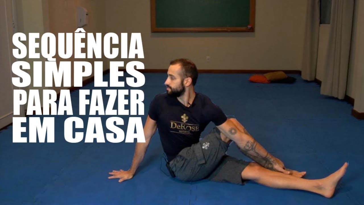 Sequ&ecirc;ncia b&aacute;sica de t&eacute;cnicas corporais do DeROSE Method para fazer em casa