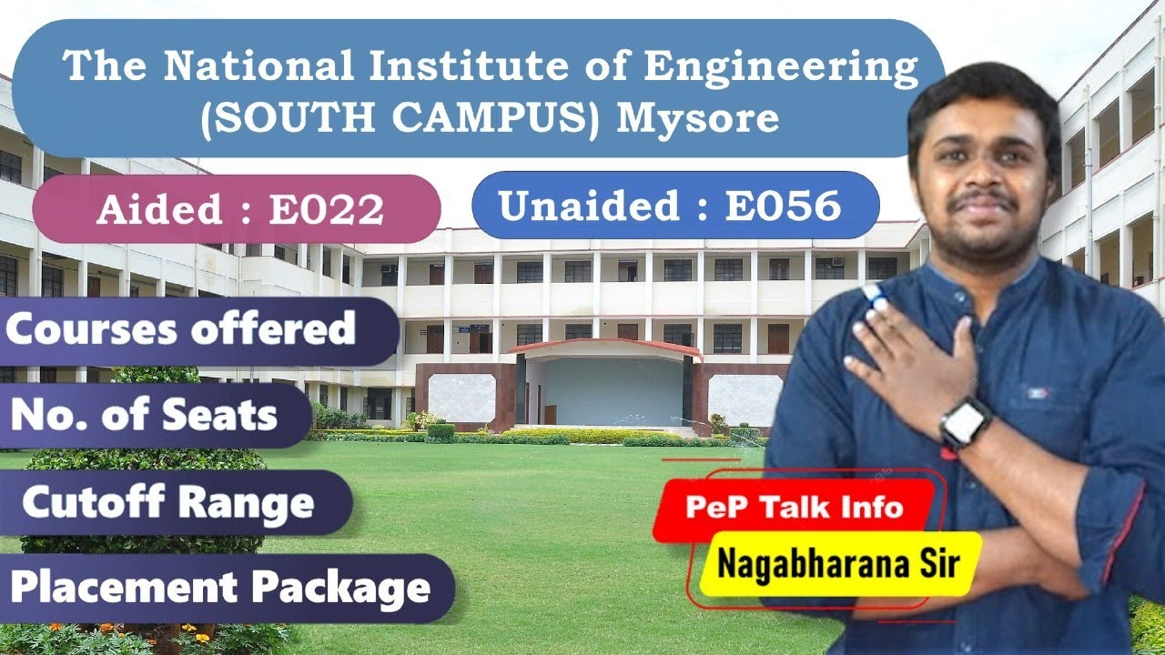 NIE Mysore KCET Cutoff 2025 🔥| Seats, Courses, Placements, Salary, Category Wise Cutoff