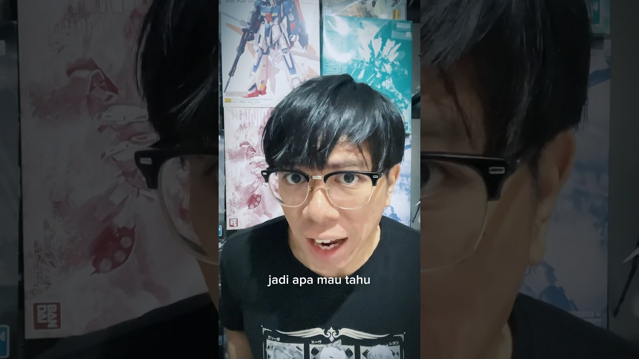 Kendala malas rakit gundam! #shorts