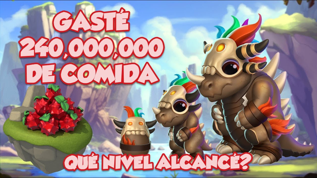 Gasté 240M de comida en Dragón de Chamanismo ⭐Dragon Mania Legends