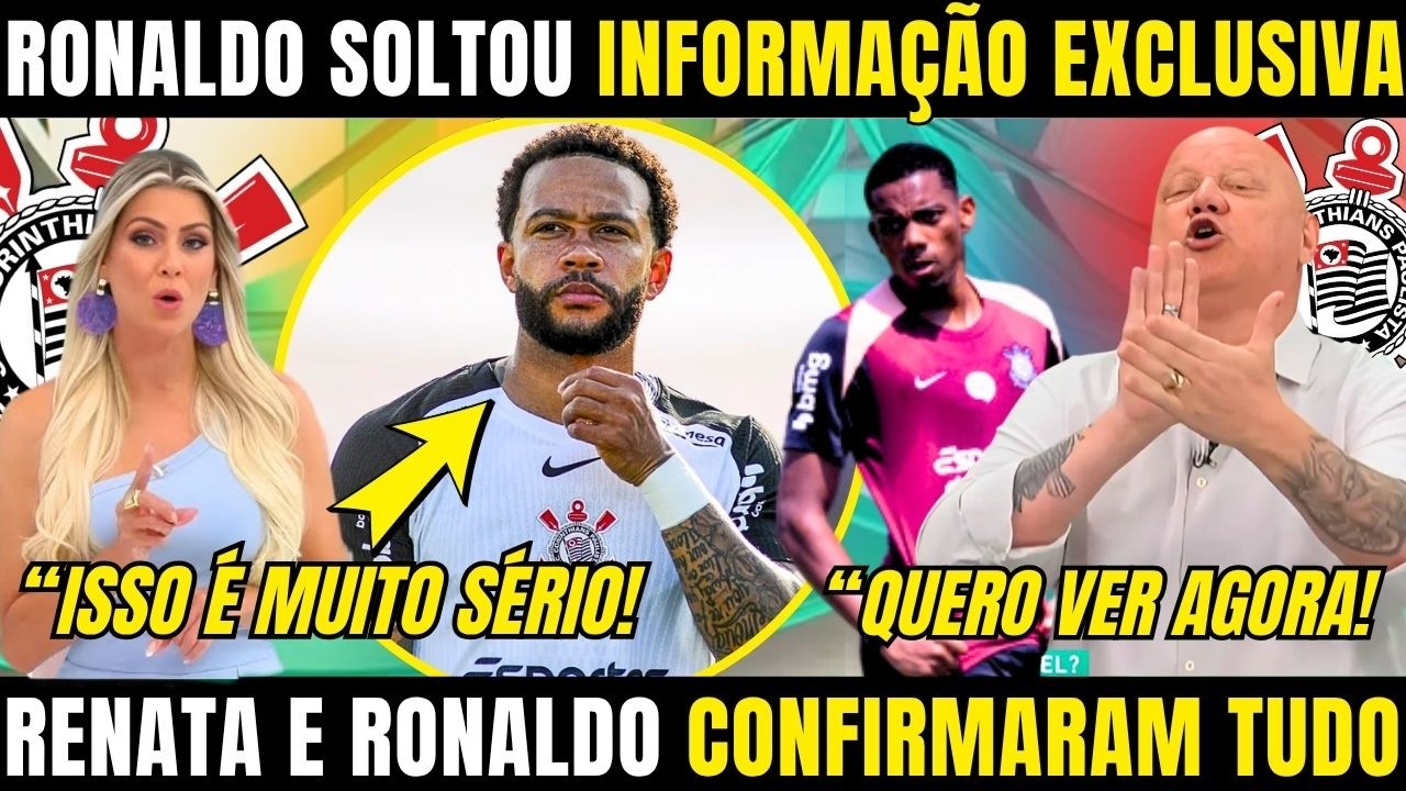 RONALDO GIOVANELLI SOLTOU INFORMA&Ccedil;&Atilde;O EXCLUSIVAS DO CORINTHIANS NO JOGO ABERTO HOJE! NOVIDADES