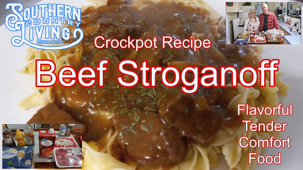 Beef Stroganoff Crockpot