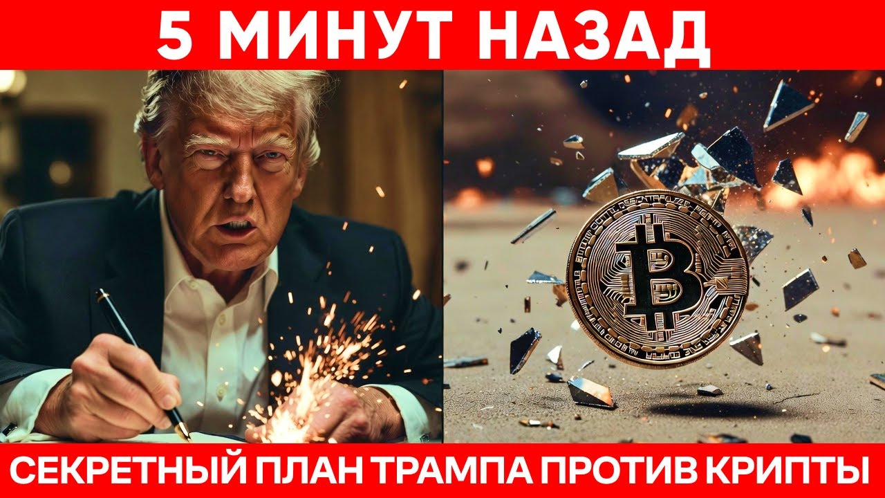 Как Трамп ОТМЕНЯЕТ Крипту Одним Указом. Биткоин — ВСЁ?