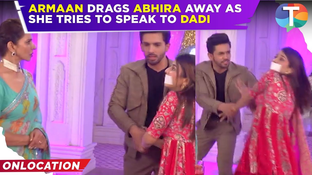 Yeh Rishta Kya Kehlata Hai Update: Armaan DRAGS Abhira away as she tries to speak to Dadi Sa