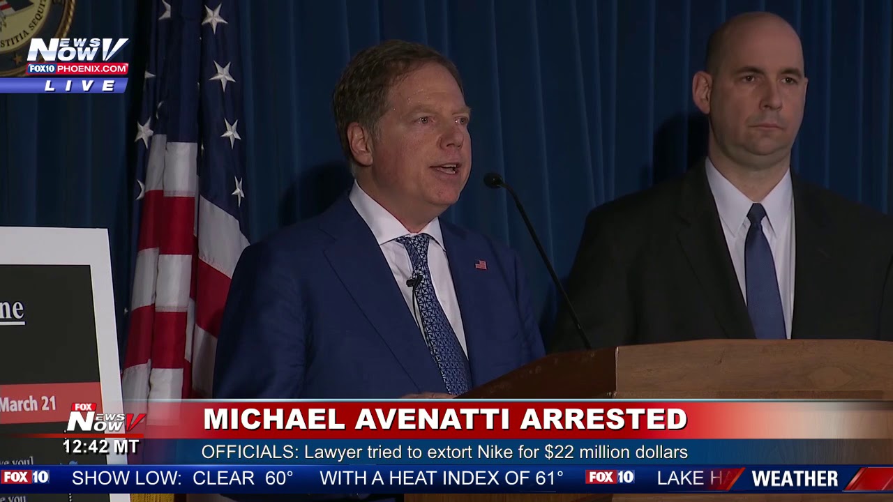 MUST WATCH: Michael Avenatti Accused Of Trying To Shake Down Nike For $22 Million