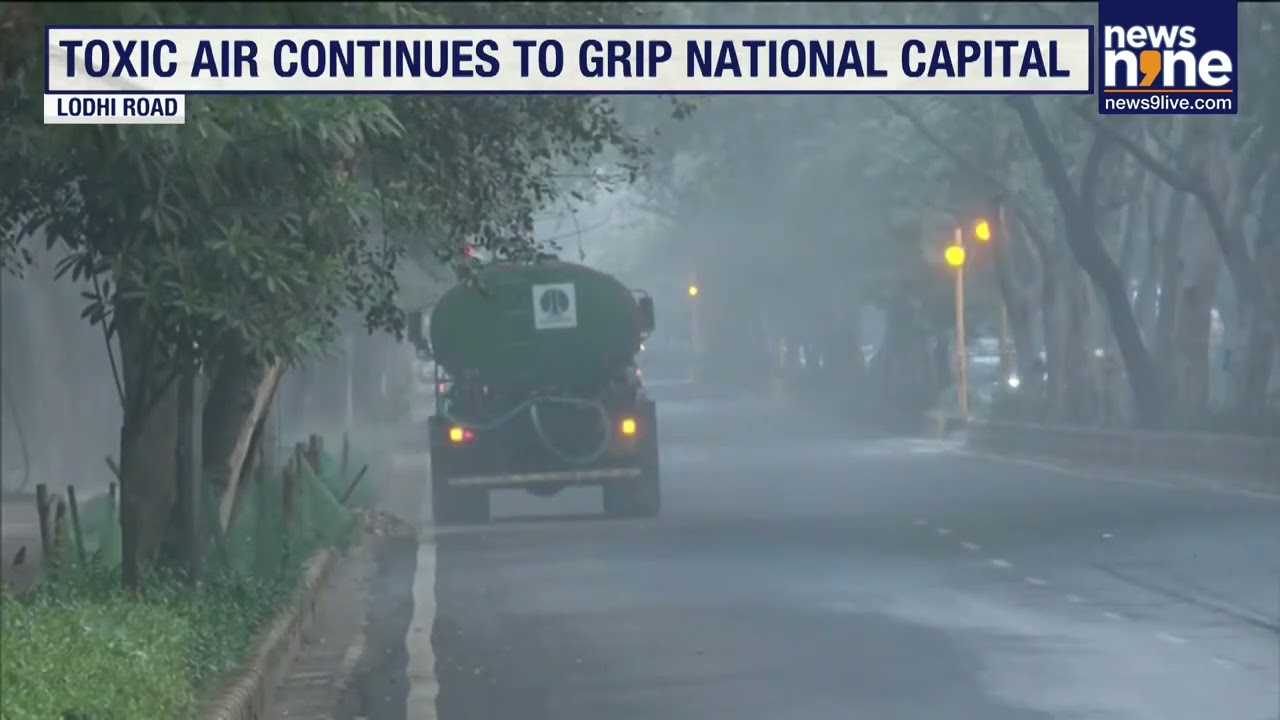 Delhi&rsquo;s Air Turns Toxic: AQI Crosses 480 In NCR | Pollution Crisis Deepens | News9