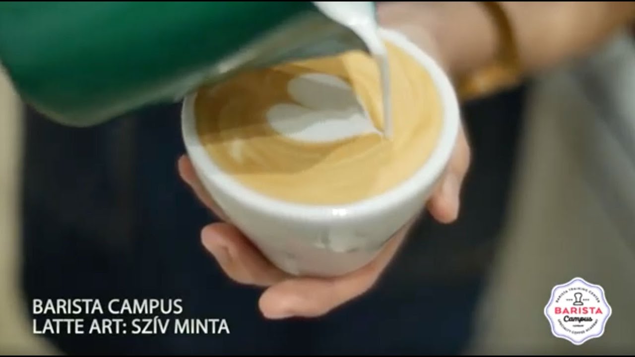 Barista Tanfolyam - Latte Art: A Szív - Barista Campus