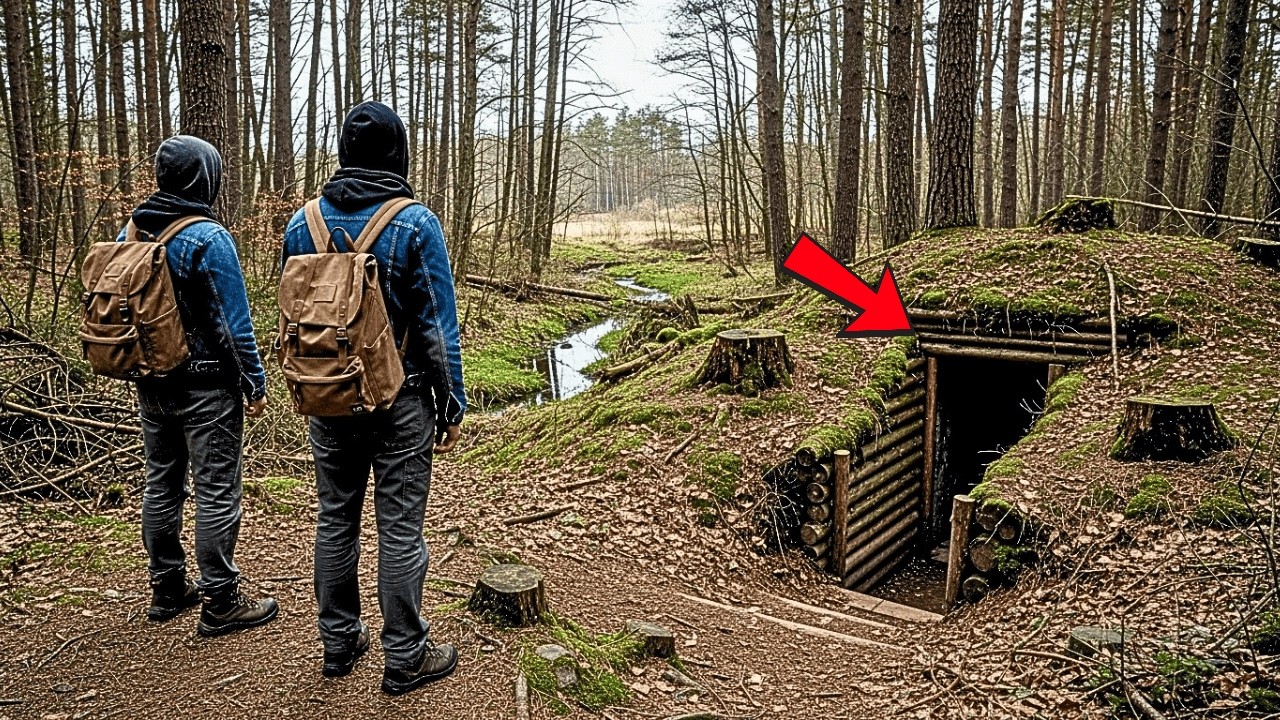 Kicked Out at 18, My Sister and I Built a Secret Dugout in the Woods What It Became Saved Us