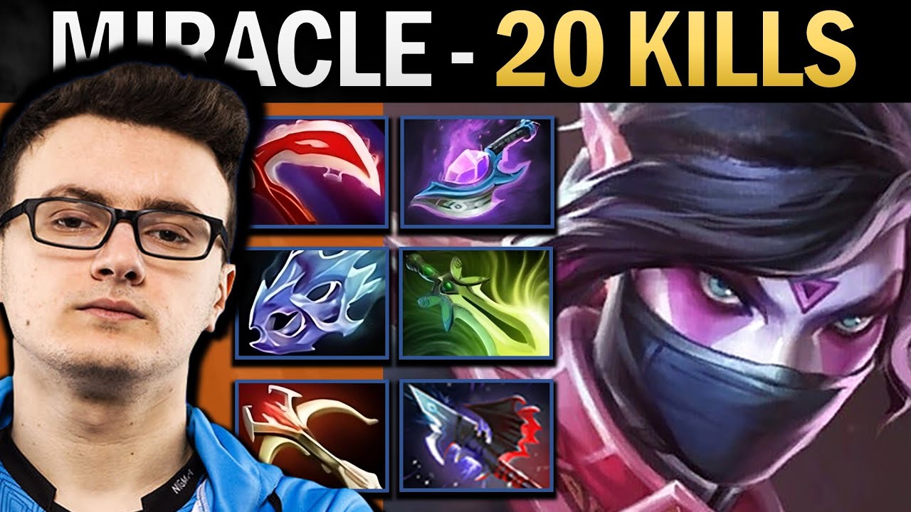 Templar Assassin Dota 2 7.35 Miracle with 20 Kills - Arcane - Dota Gameplay