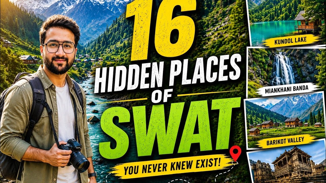 16 Amazing Hidden Places in Swat Valley | Paradise of Pakistan | @Wild_Northern_Pakistan 