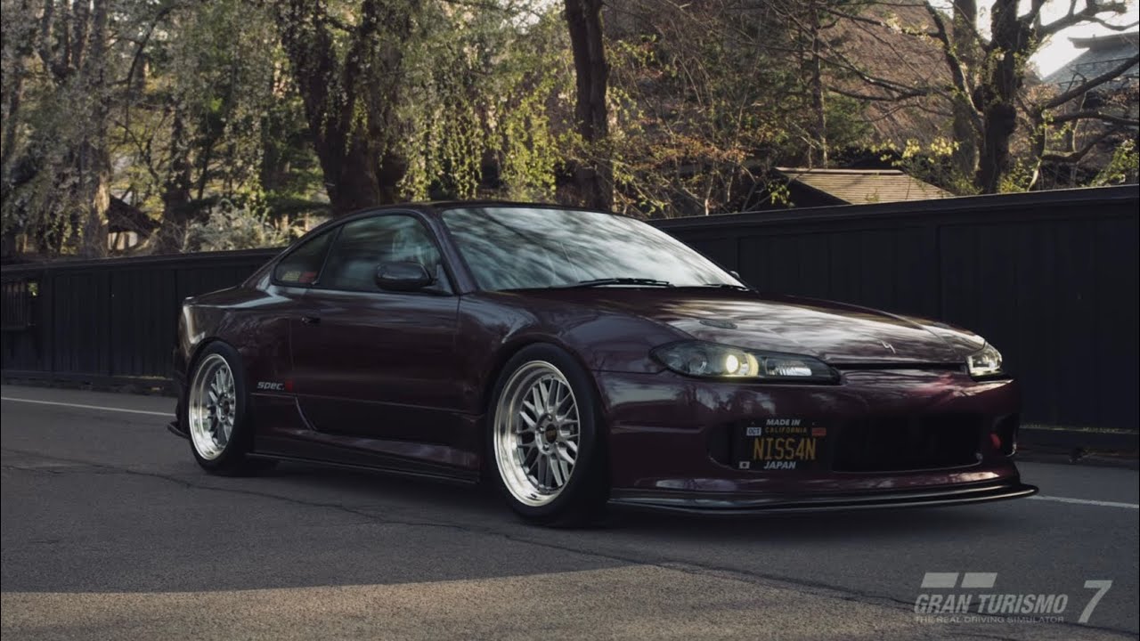 1000WHP S15 Spec R ‘02 / 11:00PM at France 4K #GT7 #NewUpdate 