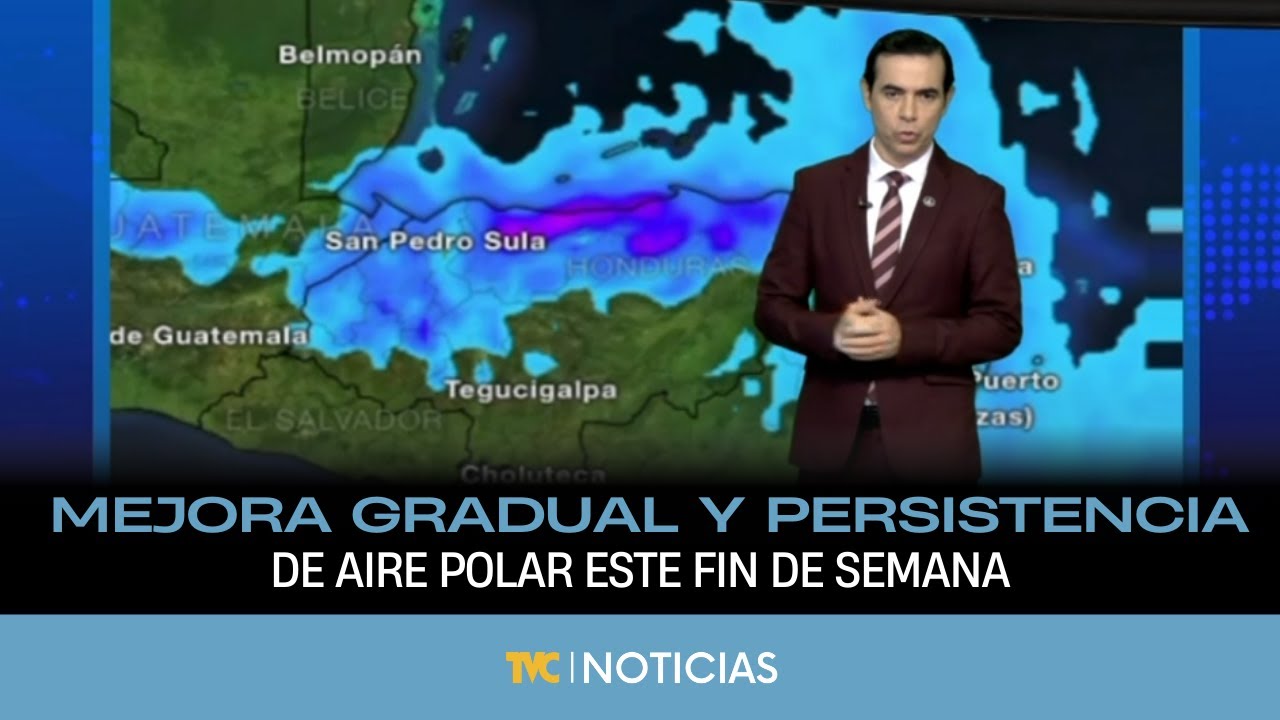 Pronóstico del tiempo para el fin de semana: Mejora gradual y persistencia de aire polar