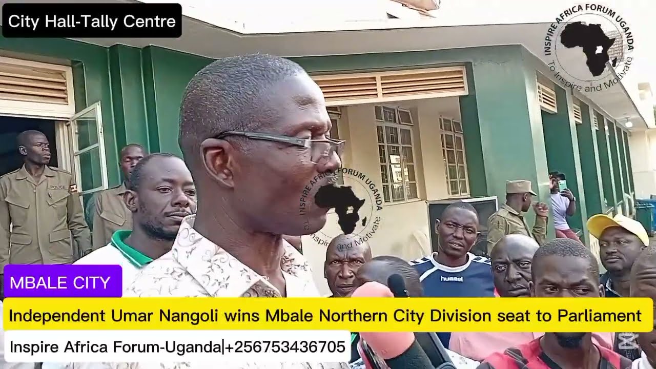 Independent Umar Nangoli wins Mbale Northern City Division seat to Parliament 