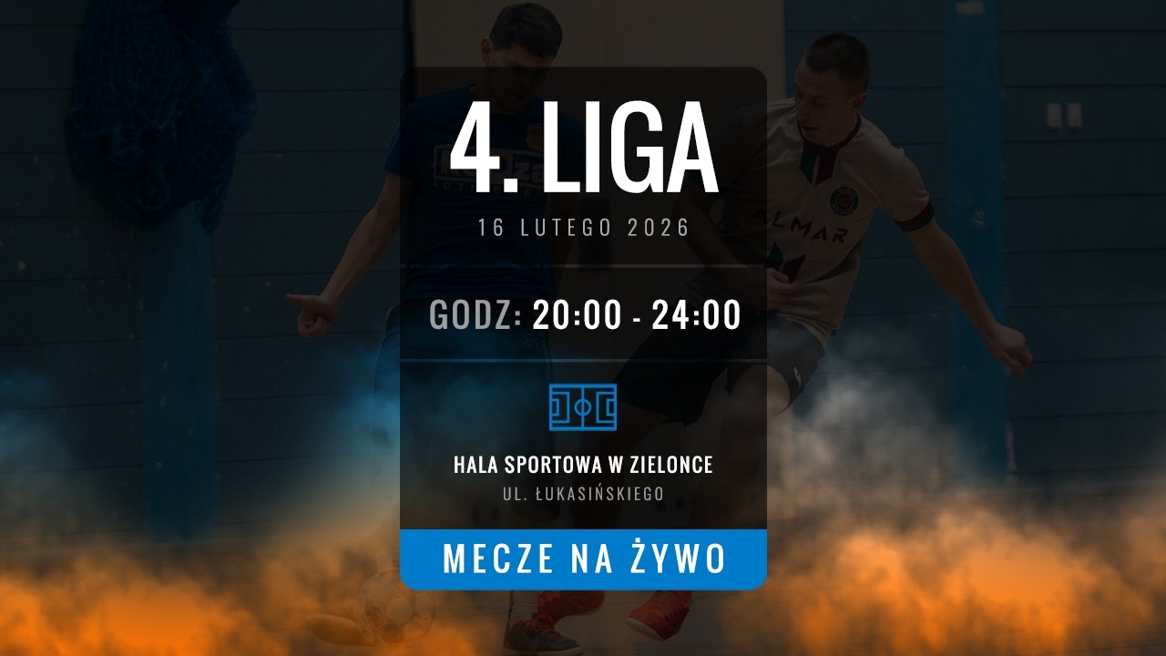 🔴 NOCNA LIGA LIVE: 4. liga | 9. kolejka