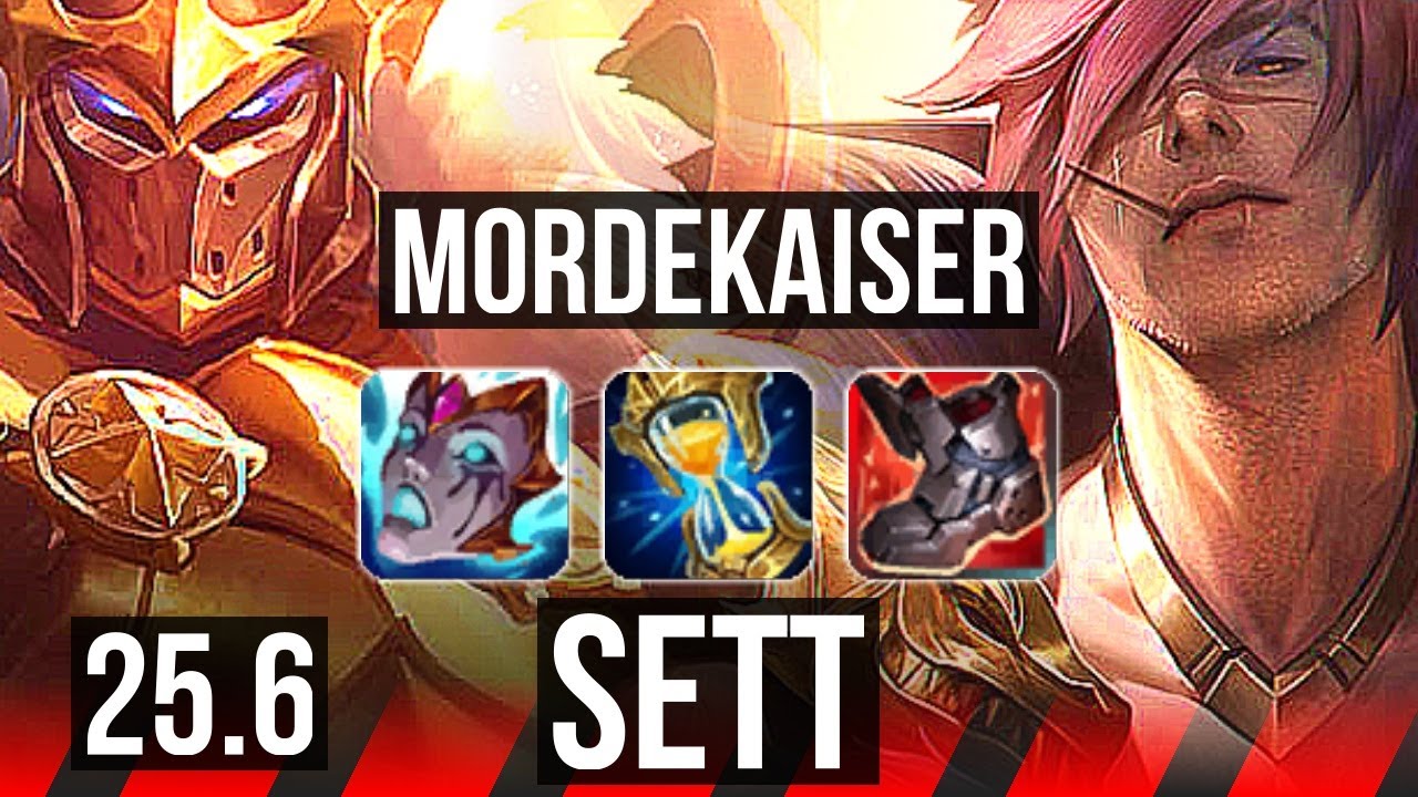 MORDEKAISER vs SETT (TOP) | Legendary | EUW Master | 25.6