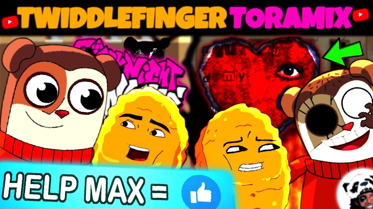 Friday Night Funkin' TWIDDLEFINGER TORAMIX FANMADE UPDATE V1.5 | GEGAGEDIGEDAGEDAGO MAX DESIGN PRO