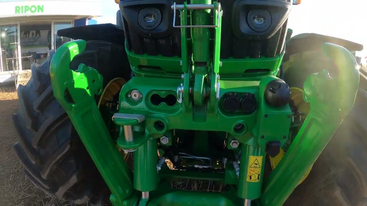 2024 John Deere 6R 150 4.5 Litre 4-Cyl Diesel Tractor (165/177 HP) Ripon at 2025 European Ploughing