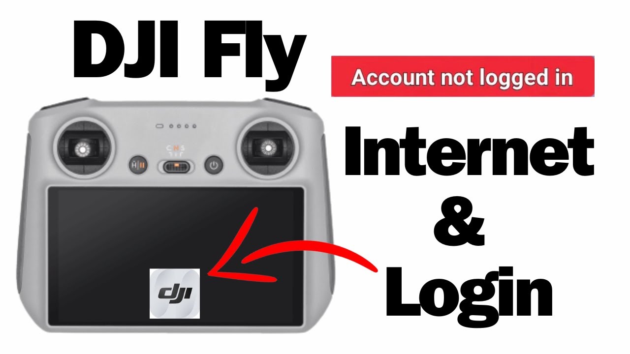 Войдите в приложение DJI Fly и подключитесь к интернету. Инструкция.