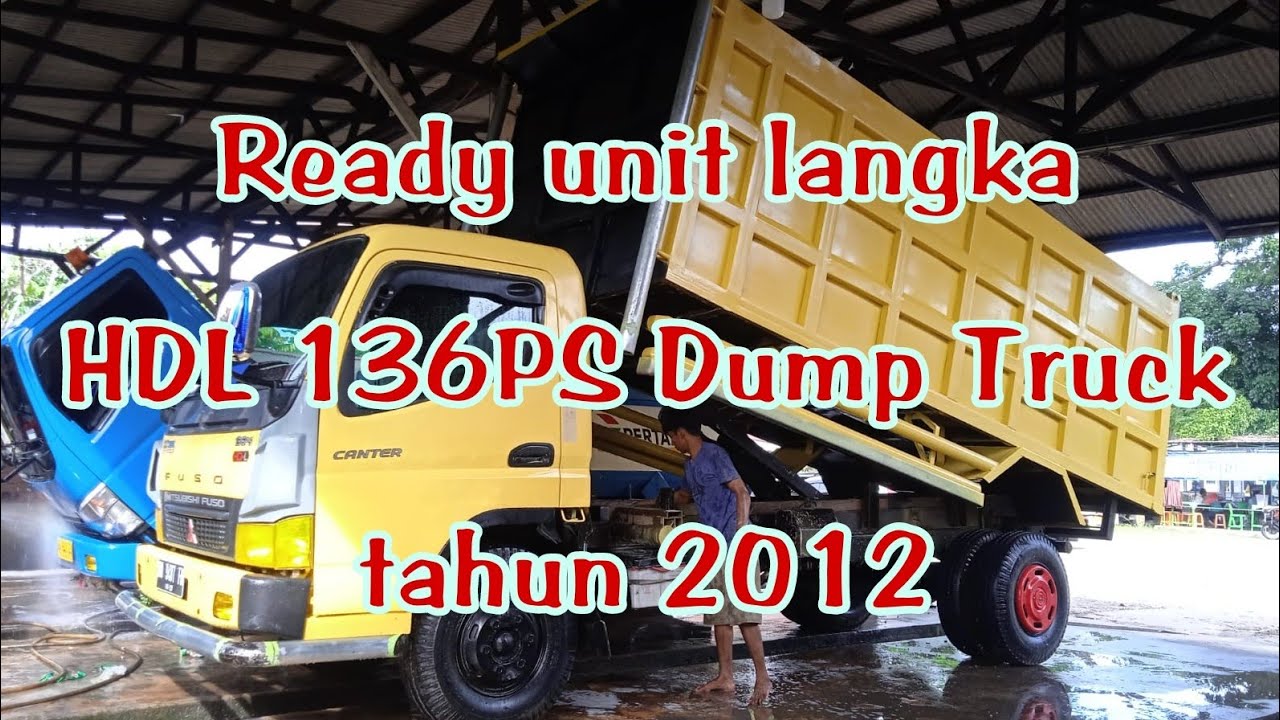 READY UNIT LANGKA HDL 136PS DUMP TRUCK 2012 - SAHABAT OTOMOTIF PKU #mitsubishi #truckbekas #canter