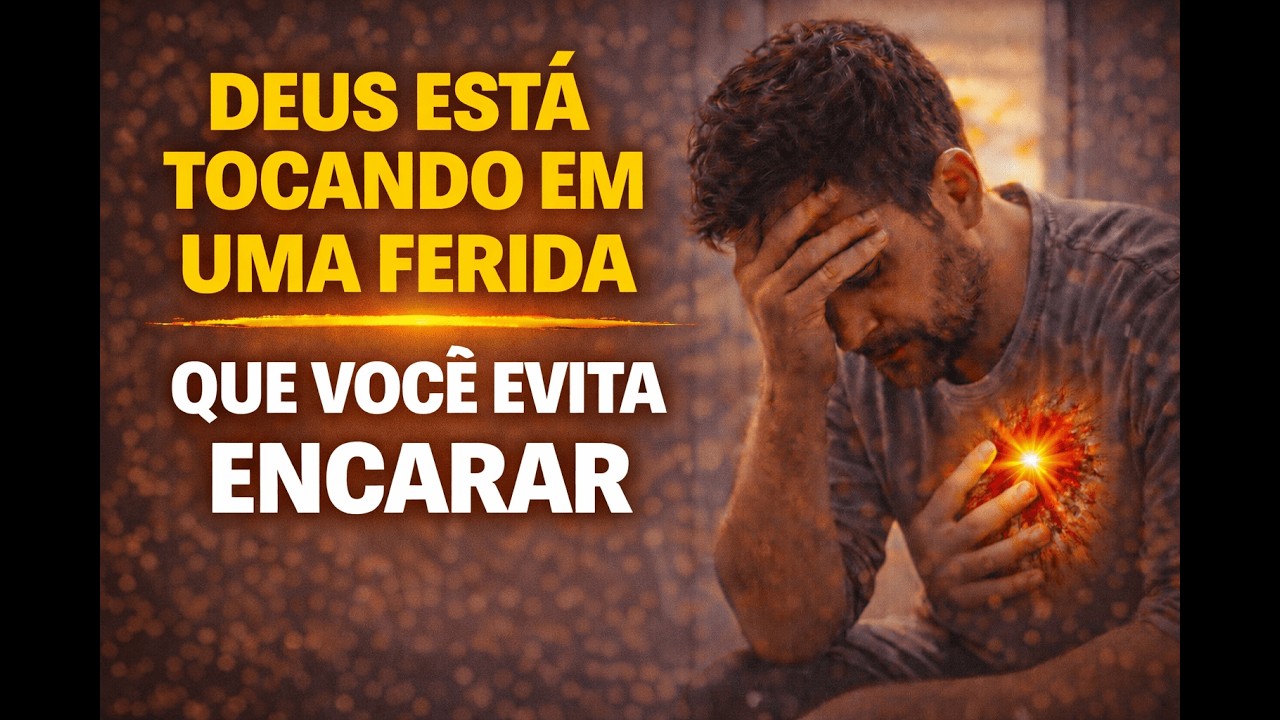 Deus Está Tocando em Uma Ferida Que Você Evita Encarar.