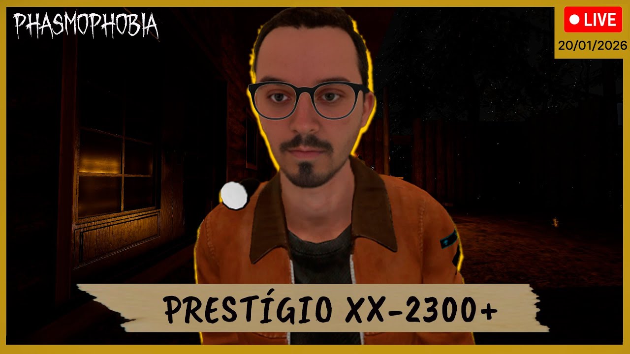 APRENDA SEM EVIDÊNCIAS | PRESTÍGIO XX-2300+ | PHASMOPHOBIA