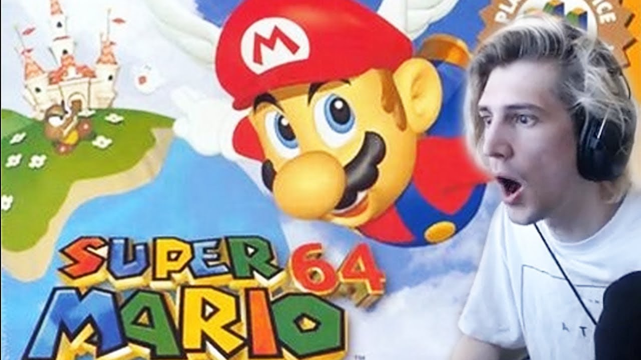 xQc Plays Super Mario 64 with Chat! | xQcOW