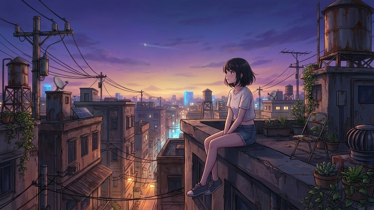 the city feels empty when you're gone | cozy lofi aesthetic