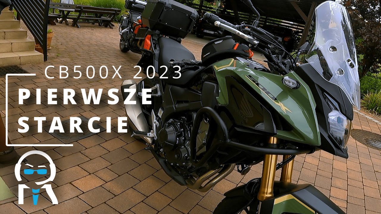 Honda CB500X 2023 - pierwsza jazda i wrażenia